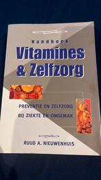 R.A. Nieuwenhuis - Handboek vitamines & zelfzorg, Boeken, R.A. Nieuwenhuis, Ophalen of Verzenden, Zo goed als nieuw