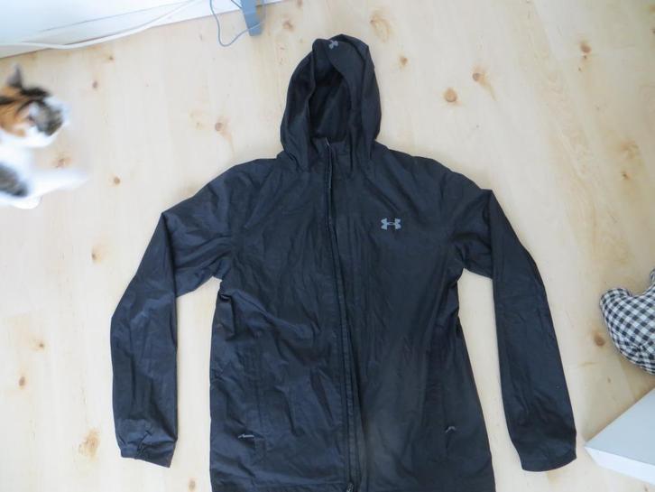 under armour jack/sportjack/zwart/lightweight/cloudstrike, Kleding | Heren, Sportkleding, Gedragen, Algemeen, Maat 46 (S) of kleiner