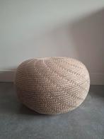 Ikea Sandared Poef beige 45 cm - Zo Goed Als Nieuw!, Huis en Inrichting, Banken | Voetenbanken en Poefen, Ophalen