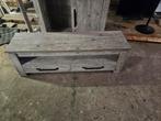TV Meubel & Vitrinekast Set, Gebruikt, Minder dan 100 cm, Modern, 25 tot 50 cm