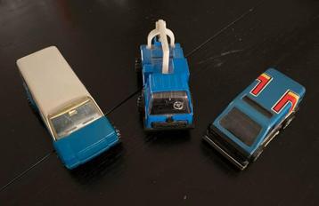 Vintage Tonka Speelgoedauto's - Set van 3 stuks - Jaren '80/ beschikbaar voor biedingen