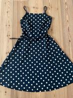 Nieuw. Blauwe jurk. King louie. Polkadot. S, Blauw, Nieuw, Ophalen of Verzenden, Knielengte