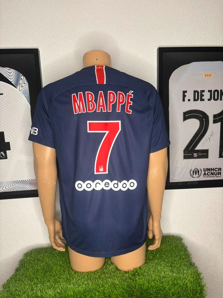 PSG thuisshirt 2018/2019 Mbappe, Sport en Fitness, Voetbal, Zo goed als nieuw, Shirt, Maat XL, Ophalen of Verzenden