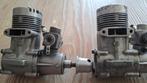 OS Max nitro motor vliegtuig 2x, Ophalen of Verzenden, Gebruikt, Nitro