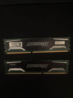 Crucial ballistix 8gb (2x4)ddr3 1600mhz sticks, Ophalen, Zo goed als nieuw, DDR3, Desktop