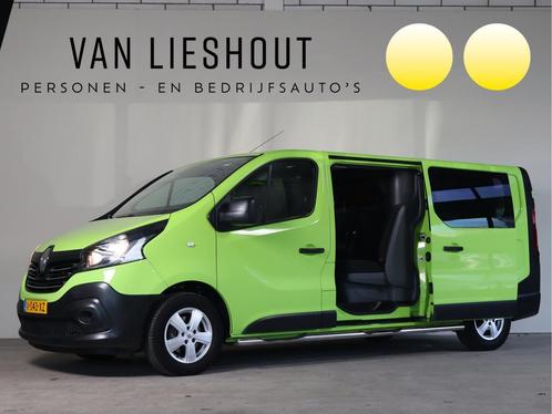 Renault Trafic 1.6 dCi BPM VRIJ! L2H1 DC Luxe Dubb.Schuifdeu, Auto's, Bestelauto's, Bedrijf, Te koop, ABS, Achteruitrijcamera