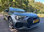 Audi A3 Sportback 40 TFSI e S-line 2022 Hybride RS VC Black, Auto's, Audi, Leder en Stof, Grijs, Zilver of Grijs, USB