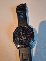 Garmin Fenix 7X Solar - Krasvrij + Extra Bandjes!, Sieraden, Tassen en Uiterlijk, Smartwatches, Zwart, Garmin, Ophalen of Verzenden