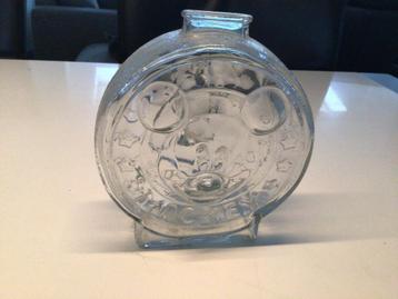 Mickey Mouse spaarpot glas in reliëf  beschikbaar voor biedingen