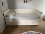 hemnesbed, Ophalen, Gebruikt, Eenpersoons, Wit