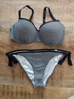 Prima donna bikini 80 D broekje 38 ZGAN zwart wit 80D, Zwart, Ophalen of Verzenden, Zo goed als nieuw, Bikini