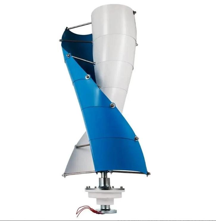 Verticale Windturbine 3000W - 12/24V naar 220V, Tuin en Terras, Windwijzers en Windmolens, Nieuw, Verzenden