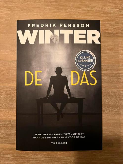 Fredrik Persson Winter - De das, Boeken, Thrillers, Nieuw, Nederland, Ophalen of Verzenden