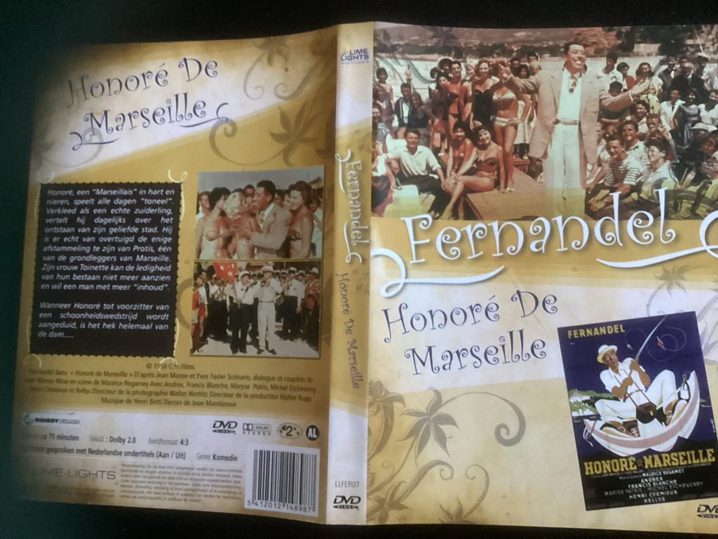 Honoré de Marseille - Fernandel DVD, Alle leeftijden, Ophalen of Verzenden, Zo goed als nieuw, Komedie