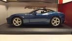 Ferrari California T closed blue Bburago metal 1:18 KRD, Hobby en Vrije tijd, Modelauto's | 1:18, Ophalen of Verzenden, Zo goed als nieuw