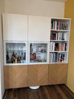 Glass-door bookcase IKEA, Ophalen, Zo goed als nieuw
