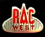 RAC West speld, Verzamelen, Speldjes, Pins en Buttons, Ophalen of Verzenden, Nieuw, Transport, Speldje of Pin