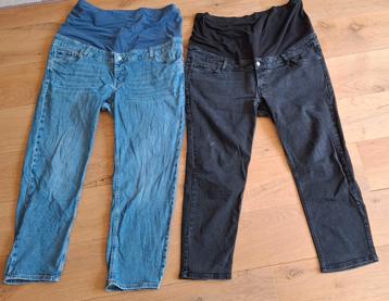 M&S Zwangerschaps Jeans Maat 50 beschikbaar voor biedingen