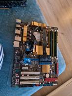 ASUS P5Q REV 1.03G + CPU Core2 Duo E6750 +4GB, Computers en Software, Moederborden, Ophalen of Verzenden