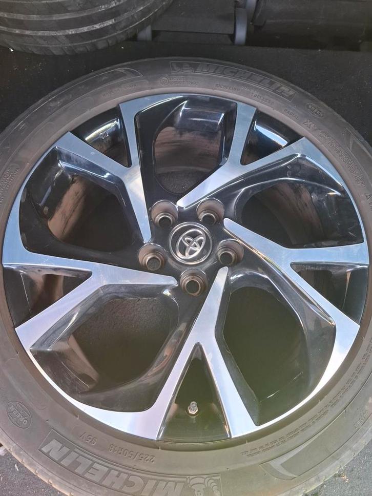 18 inch originele velgen set Toyota C-HR, Auto-onderdelen, Banden en Velgen, Banden en Velgen, Zomerbanden, 18 inch, 225 mm, Personenwagen