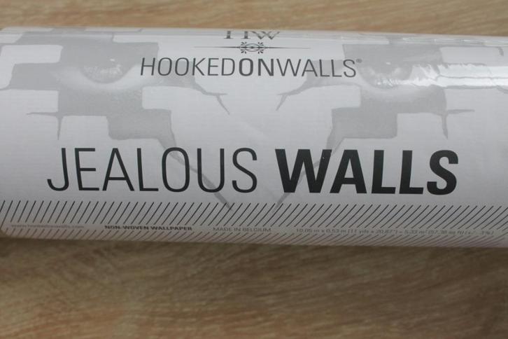 Nieuwe rol behang Hooked on walls - Groene varen - 77103, Huis en Inrichting, Stoffering | Behang, Wit, Bruin, Groen, minder dan 10 m²