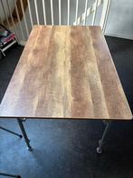 Als nieuw lichtgewicht campingtafel - verstelbare poten, Caravans en Kamperen, Ophalen, Zo goed als nieuw, Campingtafel