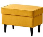 Gele Stoffen Voetenbank-STRANDMON, Ikea, Ophalen, Gebruikt, Minder dan 50 cm, Rechthoekig