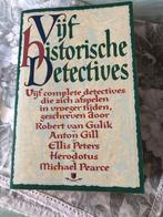 Vijf  historische detectives die zich afspelen in vroeger ti, Boeken, Detectives, Ophalen of Verzenden, Zo goed als nieuw