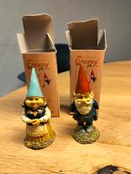 Rien Poortvliet David de kabouter, 2 stuks, in doosje, Verzamelen, Beelden en Beeldjes, Ophalen