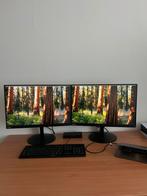 Lenovo Thinkvision T24d-10 + Lenovo Thinkpad USB-C Docking, Computers en Software, Monitoren, Ophalen, Gebruikt, IPS, Full HD