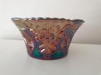 Zweedse carnival glas Eda Glasbruk. Floral Sunburst. 1920., Antiek en Kunst, Ophalen of Verzenden