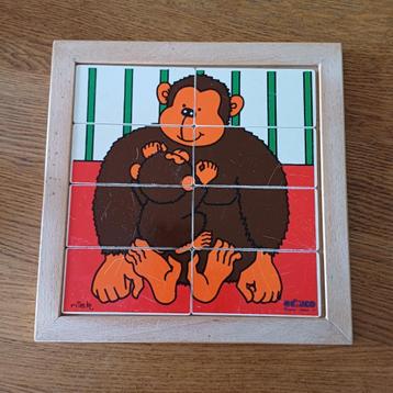Educo puzzel aap met jong beschikbaar voor biedingen