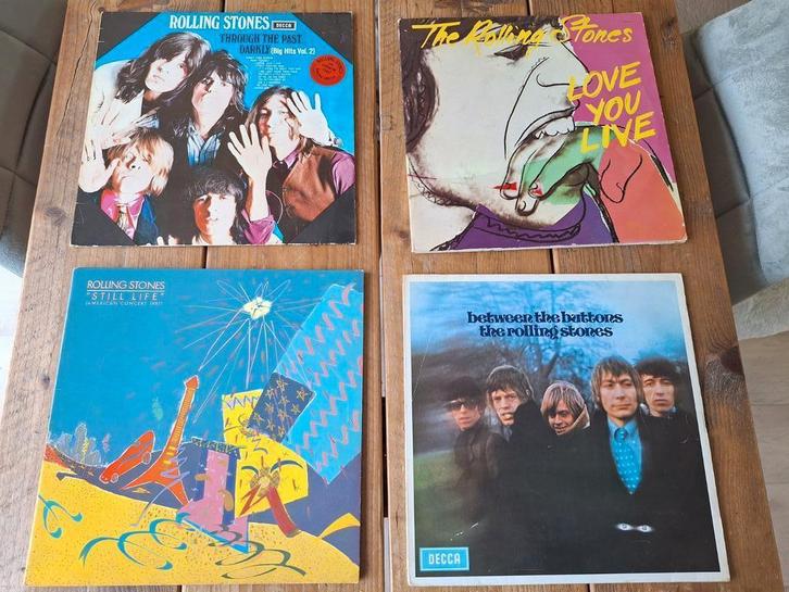 Rolling Stones Vinyl LP Lot - 4 Albums, Cd's en Dvd's, Vinyl | Rock, Gebruikt, Rock-'n-Roll, 12 inch, Ophalen of Verzenden