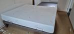 Tweepersoons Tempur Bed met matras 180x200cm, Ophalen, Gebruikt, Tweepersoons, Bedbodem