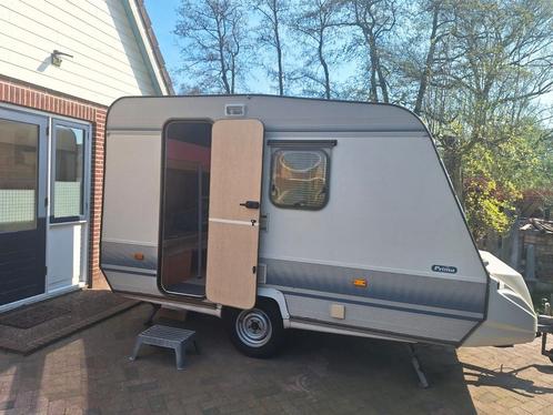 Adria prima 4156TD 1991, Caravans en Kamperen, Caravans, Particulier, tot en met 4, tot 500 kg, Adria, Disselslot, Kachel, Koelkast