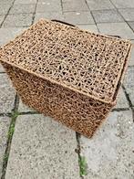Mand met deksel - Zeegras - Nieuw, Mand, Nieuw, Ophalen of Verzenden, Riet