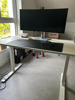 Skarsta ikea verstelbaar bureau 120x 70, Huis en Inrichting, Bureaus, Ophalen, In hoogte verstelbaar, Zo goed als nieuw, Bureau