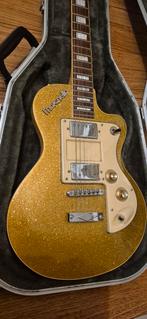 Italia Maranello Classic Gold Sparkle - Nieuwstaat, Ophalen of Verzenden, Zo goed als nieuw, Solid body, Overige merken