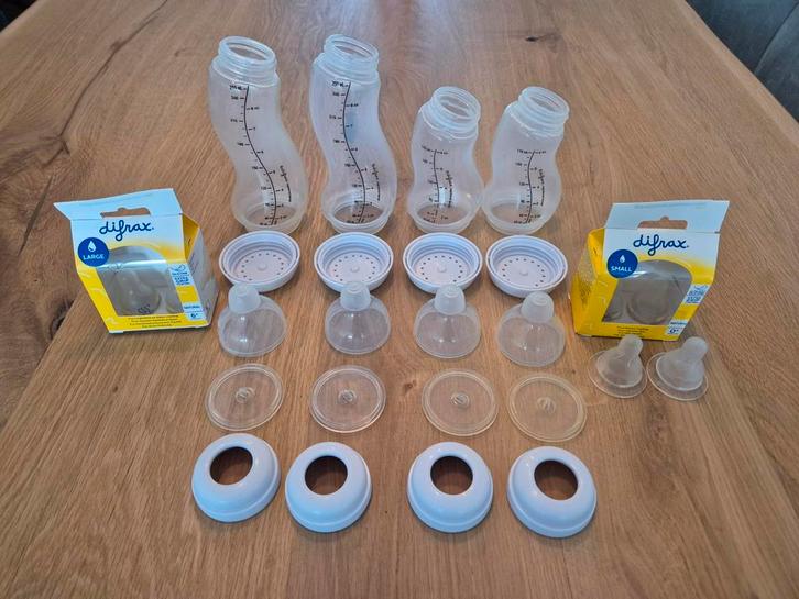 Difraxflessen, Kinderen en Baby's, Babyvoeding en Toebehoren, Zo goed als nieuw, Overige typen, Ophalen of Verzenden