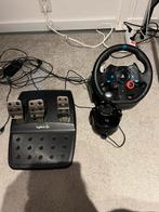 Upgraded Logitech g29 +shifter, Ophalen, Zo goed als nieuw
