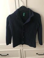 Vest blauw maat 92 Benetton, Ophalen, Trui of Vest, Zo goed als nieuw, Jongen