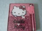 Hello Kitty Notitieboekje dagboekje + roze Pompom pen Nieuw, Ophalen of Verzenden, Nieuw