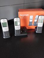 GIGASET A690a TRIO, Telecommunicatie, Vaste telefoons | Handsets en Draadloos, Zo goed als nieuw, Ophalen, 3 handsets