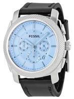 Fossil, Sieraden, Tassen en Uiterlijk, Horloges | Heren, Overige merken, Leer, Staal, Polshorloge