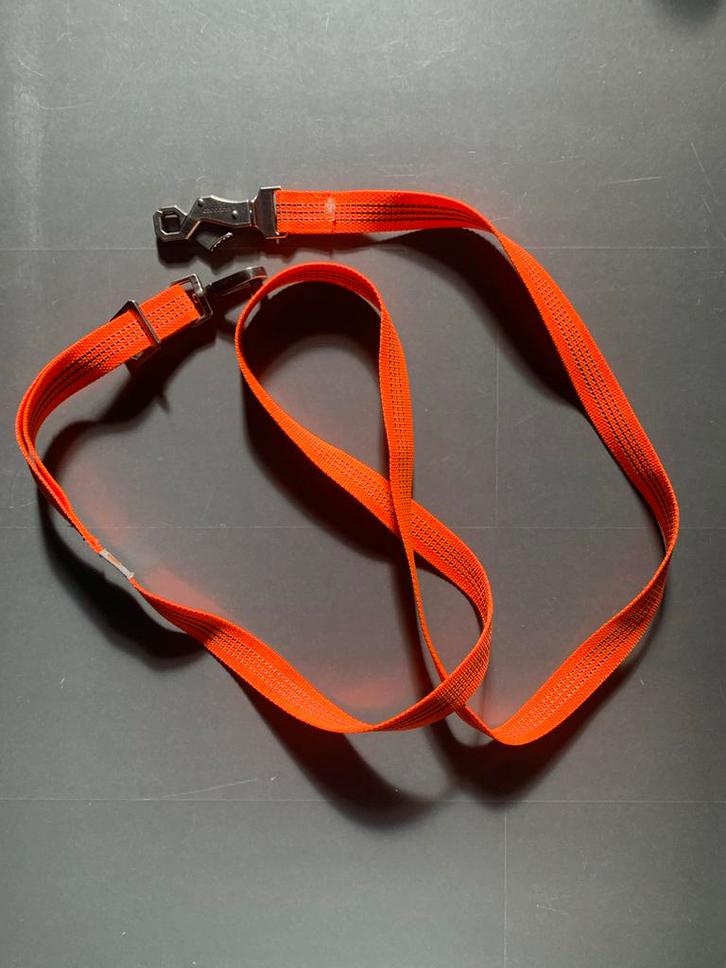 Carhartt hondenriem / fel oranje, Dieren en Toebehoren, Hondenriemen, Zo goed als nieuw, Ophalen of Verzenden