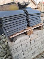 Nokpannen zwart, Doe-het-zelf en Verbouw, Dakpannen en Dakbedekking, Steen of Klei, Zwart, Ophalen of Verzenden, Minder dan 5 m²