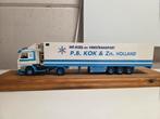 Tekno Scania 143 P B Kok Hilversum, Hobby en Vrije tijd, Modelauto's | 1:50, Ophalen of Verzenden, Zo goed als nieuw, Bus of Vrachtwagen