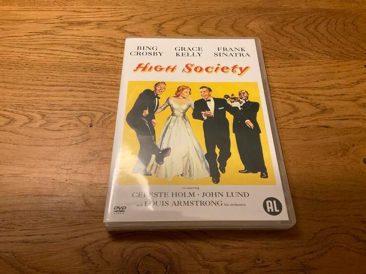 7. HIGH SOCIETY, Grace Kelly, Bing Crosby, Frank Sinatra e.a, Cd's en Dvd's, Dvd's | Klassiekers, Zo goed als nieuw, Komedie, 1940 tot 1960