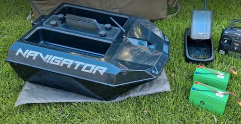 Navigator voerboot + Toslon TF640, Watersport en Boten, Hengelsport | Karpervissen, Zo goed als nieuw, Overige typen, Ophalen