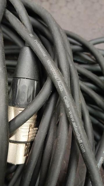 XLR Microfoon/lijn kabel 20 meter beschikbaar voor biedingen